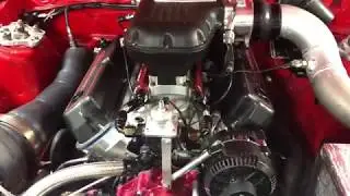 Team Lujan Motorsports True Street/Drag Week Turbo Mustang (Ginger Red)