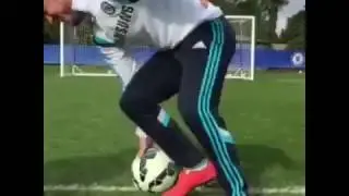 Eden Hazard's Hilarious attempt at the Dizzy penalty challenge !