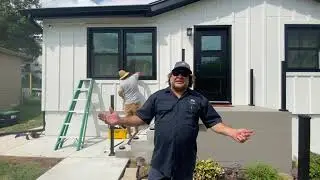 New windows, siding, painting and entry door by United Services in Omaha, NE