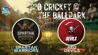 Spartan Warriors Vs Red Devils  |  Watch T20 Cricket Game Live from BallPark Cricket Ground  |15 Feb