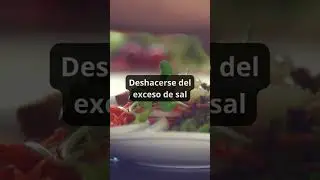 Truco de cocina para salvar un plato salado, &iquest; Lo conoc&iacute;as?😮