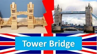 Tower Bridge aus Kapla - Stopmotion