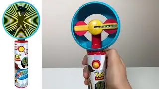 Прикольные анимации. Disney Pixar Toy Story Fanimation вентилятор с анимацией. Обзор игрушки.