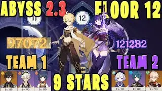 Abyss 2.3 Floor 12 9 stars Raiden shogun / MC Main DPS Genshin Impact