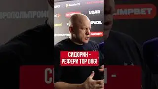 Сидорин &ndash; рефери турнира TOP DOG 41!