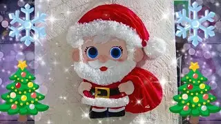 CÓMO HACER PIÑATA DÉ SANTA CLAUS  FACIL / PIÑATA NAVIDEÑAS DE PAPÁ NOÉ/ PIÑATA NAVIDEÑAS