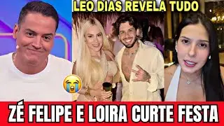 Zé Felipe surge com loira na festa de Réveillon e Leo Dias fala da Ana Castela 