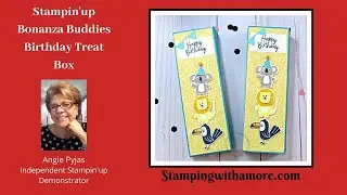 Stampin'up Bonanza Buddies Birthday Box