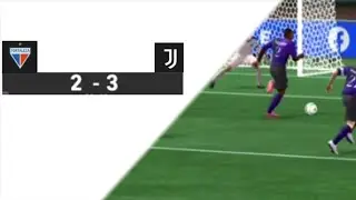 FORTALEZA 2 - 3 JUVENTUS | PARTIDA AMISTOSA #fortaleza #juventus #futebol #efc24