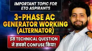 How an Alternators work | How 3 phase Electricity produce | Generator working principle