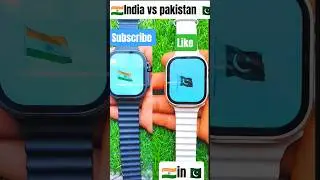 T 900 ultra smart watch on play india 🇮🇳 vs pakistan 🇵🇰