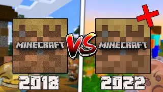 Minecraft Trial 2018 VS Minecraft Trial 2022 (Which Survival Gameplay is Better??)