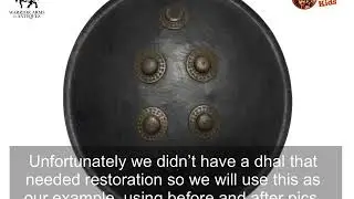 Basic indian dhal/shield restoration tutorial