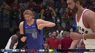 Luka Doncic vs Vince Carter 2nd half Mavericks vs Raptors