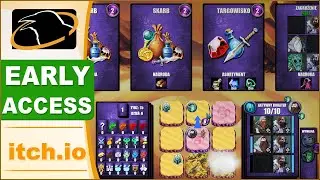 Eldertrail PL - Karciankowa Strategia Turowa - ITCH.IO / Kruczy Kanał Gameplay