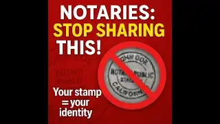 Why Notaries Need to Protect Their Stamp Details