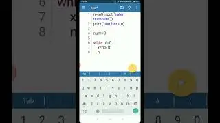 How to Reverse a Number using While Loop in Python | 