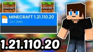 Minecraft Pe 1.21.110.20 Official Version Released | MCPE 1.21.110.20 Latest Update | RealXD