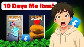 I Tried 10 Days Facebook reels Upload Challenge ( Shoking Results😱)