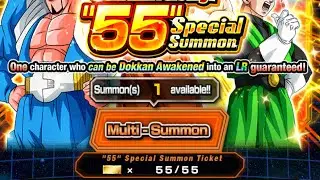 OOOHHH3!?!?!?:DRAGON BALL Z DOKKAN BATTLE 55 Ticket LR Banner