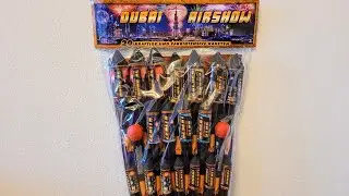 DUBAI AIRSHOW von Lesli ~ 20 Raketen ~ Neuheit 2025