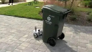 Babcock Ranch creates robot that will take out the trash for you, called 'SmartCan'