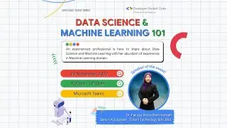 Data Science & Machine Learning 101 Talk || GDSC UPM