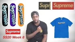 Supreme SS20 Week 8 Drop List ft. Spring Tees