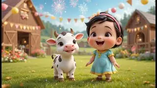 Ферма &laquo;С Новым годом, малышка!&raquo; | Новогодняя песня для детей | Обучение для малышей