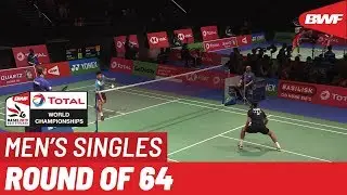R64 | MS | SAI PRANEETH B. (IND) [16] vs. Jason Anthony HO-SHUE (CAN) | BWF 2019