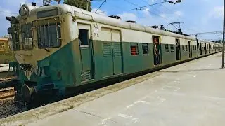 Palwal Delhi EMU Local Train Crossing Station | Train Life Zone