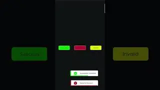 Toast Notification with Progress Bar in HTML,CSS  