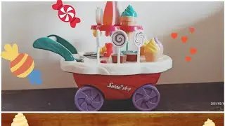 Icecream set | Icecream Trolly| Home candy cart unboxing