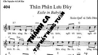 Thân Phận Lưu Đầy - Xuân Quế & Tiến Dũng #thanhcataphathangtuan #tcthht 