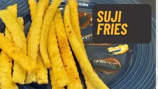 Crispy Suji Fries | Easy Homemade Snack Recipe