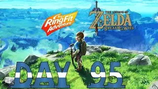 Finding Kass' Journal!  -BOTW using Ring Fit Day 95