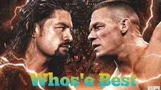 Roman Reigns Vs John Cena | Whos'e Best | Tribal Chief Vs Prime Cena | Full Comparison 😱 | #wwe