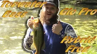 Topwater Bass - Glo Pro Hybrid Frog