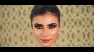 Дымчатый макияж глаз и бронзовое сияние | Варлин Каур
