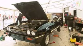 Silverstone Classic 2017: eBay Restoration Live Timelapse - 1984 Capri 2.8i