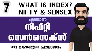 What is Sensex & NIFTY? What is Index? Introduction & Basics of Share Market Malayalam | ALL4GOOD 7