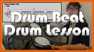 ★ Sultans Of Swing (Dire Straits) ★ Drum Lesson | How To Play Drum BEAT (David 