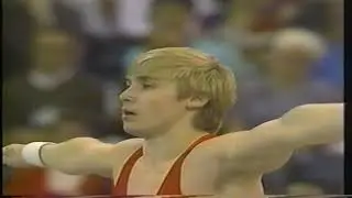 グリゴリ・ミシューチン（ソ連）床運動1991インディアナポリス世界選手権個人総合