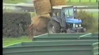 CLASSIC TRACTORS BALING AND HANDLING IN 1988 SCOTLAND
