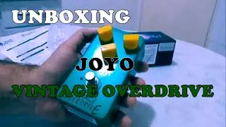 Unboxing pedal Joyo Vintage Overdrive