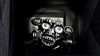 Endo 02 In Vent Easter Egg | FNAF 2 Nintendo Switch Port