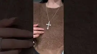 Sparkling Cross Necklace &ndash; Shine with Faith & Style | Luxury Jewelry Unboxing & Review #jewelry