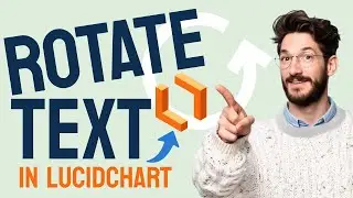 How to ROTATE Text in Lucidchart (Step by Step)