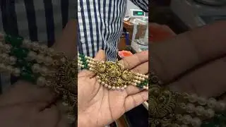 ethnic traditional stylish necklace pattern design and jewellery collections start from 5 grams