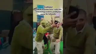 RAJ. POLICE TRAINING 💪🚨 MASTI TIME #JODHPUR training 💪 #PTC Training #raj. police 🚨🚓 #shorts #police